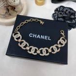 Chanel Code H330 Double C With Diamond Bracelet