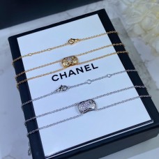 Chanel CNC Engraved Diamond Necklace