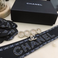 Chanel Code A3063 Four Circle Pearl Double C Brooch