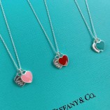 Tiffany & Co.Heart Pendant With a Diamond 3 Colour