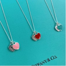 Tiffany & Co.Heart Pendant With a Diamond 3 Colour