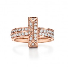 Tiffany T T1 Ring With Diamonds 4.5mm Wide