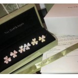 Van Cleef & Arpels Frivole Clover Earrings Full of Bricks