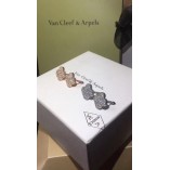 Van Cleef & Arpels Magic Alhambra Diamond Earrings 