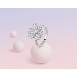 Van Cleef & Arpels Frivole Full of Bricks Ring 1 Flower