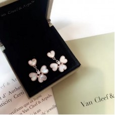 Van Cleef & Arpels Sweet Alhambra Effeuillage Earrings