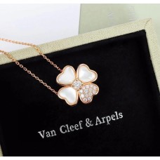 Van Cleef & Arpels Cosmos Clip Pendant Medium Model