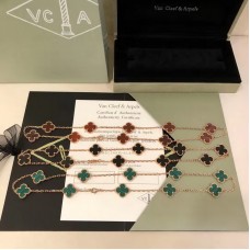 Van Cleef & Arpels Vintage Alhambra Necklace 10 Motifs