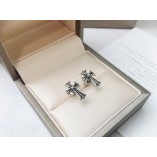 Chrome Hearts Cross Studs