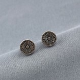 Chrome Hearts Gothic Fonts All Over The Body Earrings