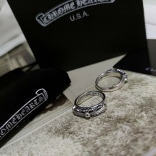 Chrome Hearts Inlaid Diamond Rings