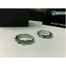 Chrome Hearts TDot Circle Rings