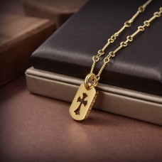 Chrome Hearts Full Diamond Cross ? Necklace G