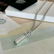 Chrome Hearts Bullet Pendant Side Side Necklace