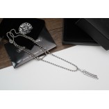 Chrome Hearts Three Cross Necklace