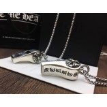 Chrome Hearts Cross Fancy Whistle Necklace