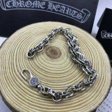 Chrome Hearts Double Circle Letter Bracelet