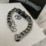 Chrome Hearts Cross Classic Rock Bracelet